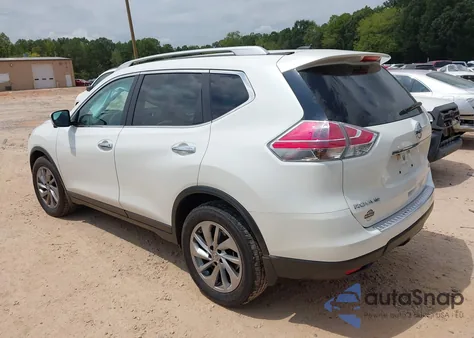 2015 Nissan Rogue Sl из США, поврежденный, VIN 5N1AT2MV8FC761939